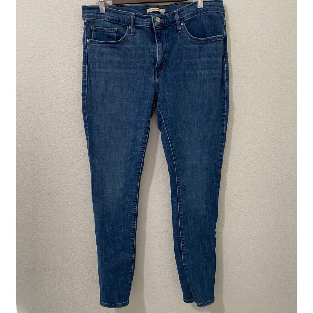 Levi’s 311 Shaping Skinny Ankle Jeans Womens 33x27 Medium Wash Stretch Denim